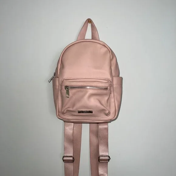 Steve Madden Soft Pink Mini Backpack Purse Steve Madden | Bags | Pink Steve Madden Mini Backpack Purse  main image 3